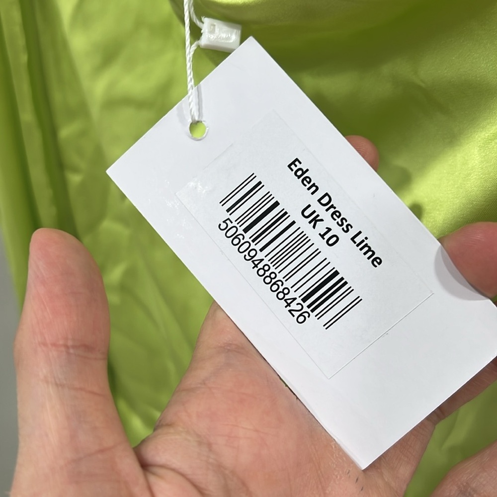 YAURA Eden Dress in Lime - Picture 10 of 14